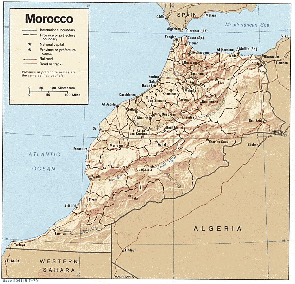 Maps Of Morocco Map Library Maps Of The World Maps Of Morocco Map Library Maps Of The World