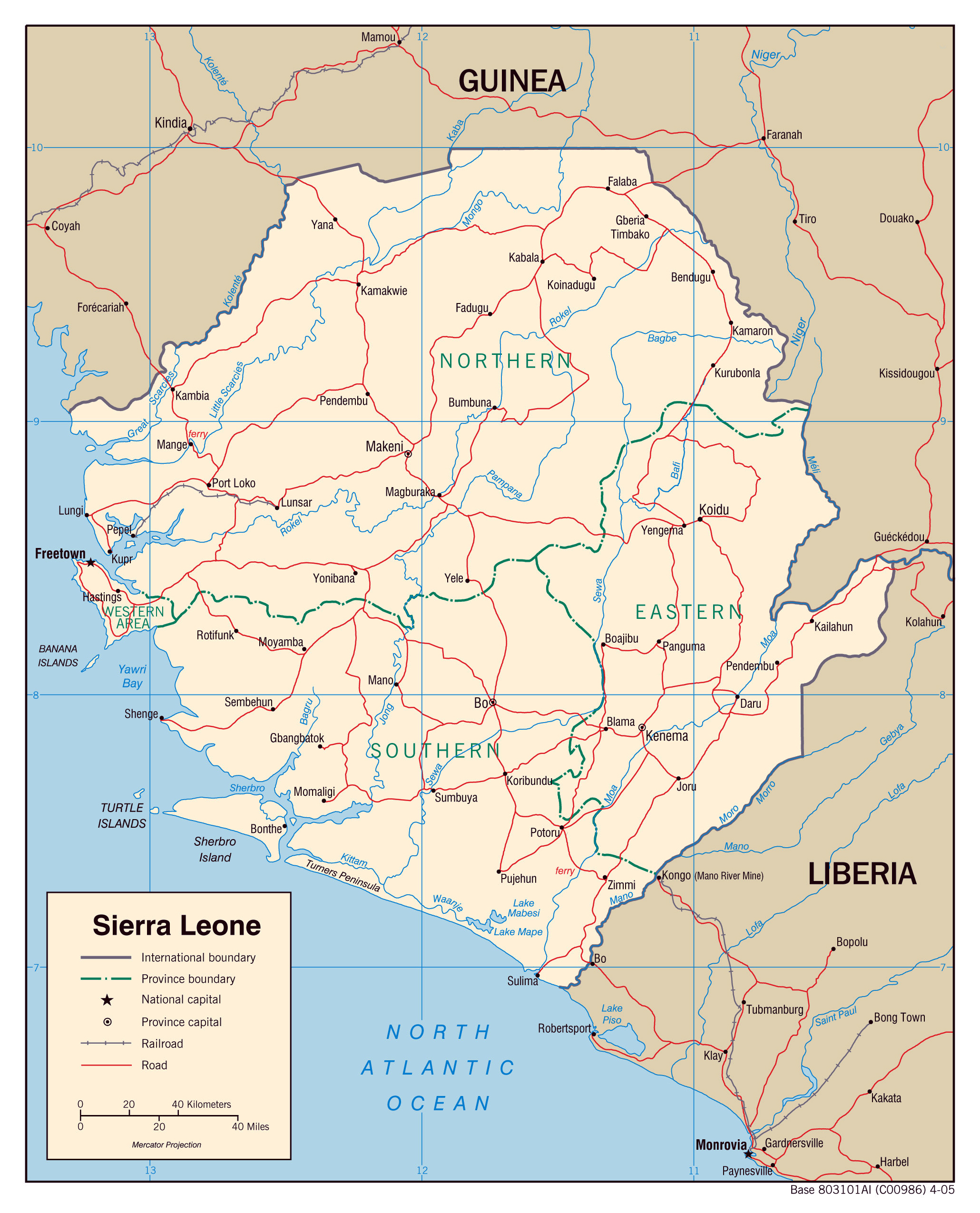 Maps Of Sierra Leone Map Library Maps Of The World Maps Of Sierra Leone Map Library Maps Of The World