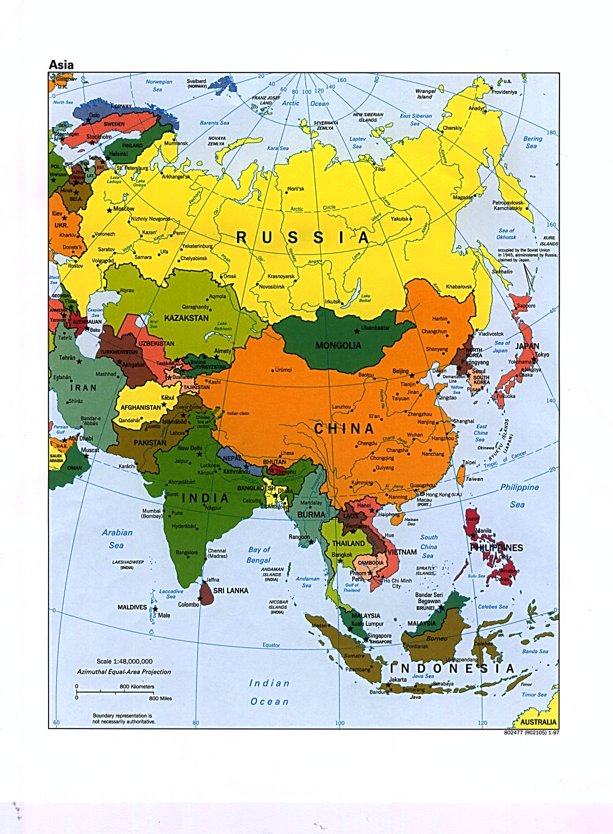 Maps Of Asia Map Library Maps Of The World