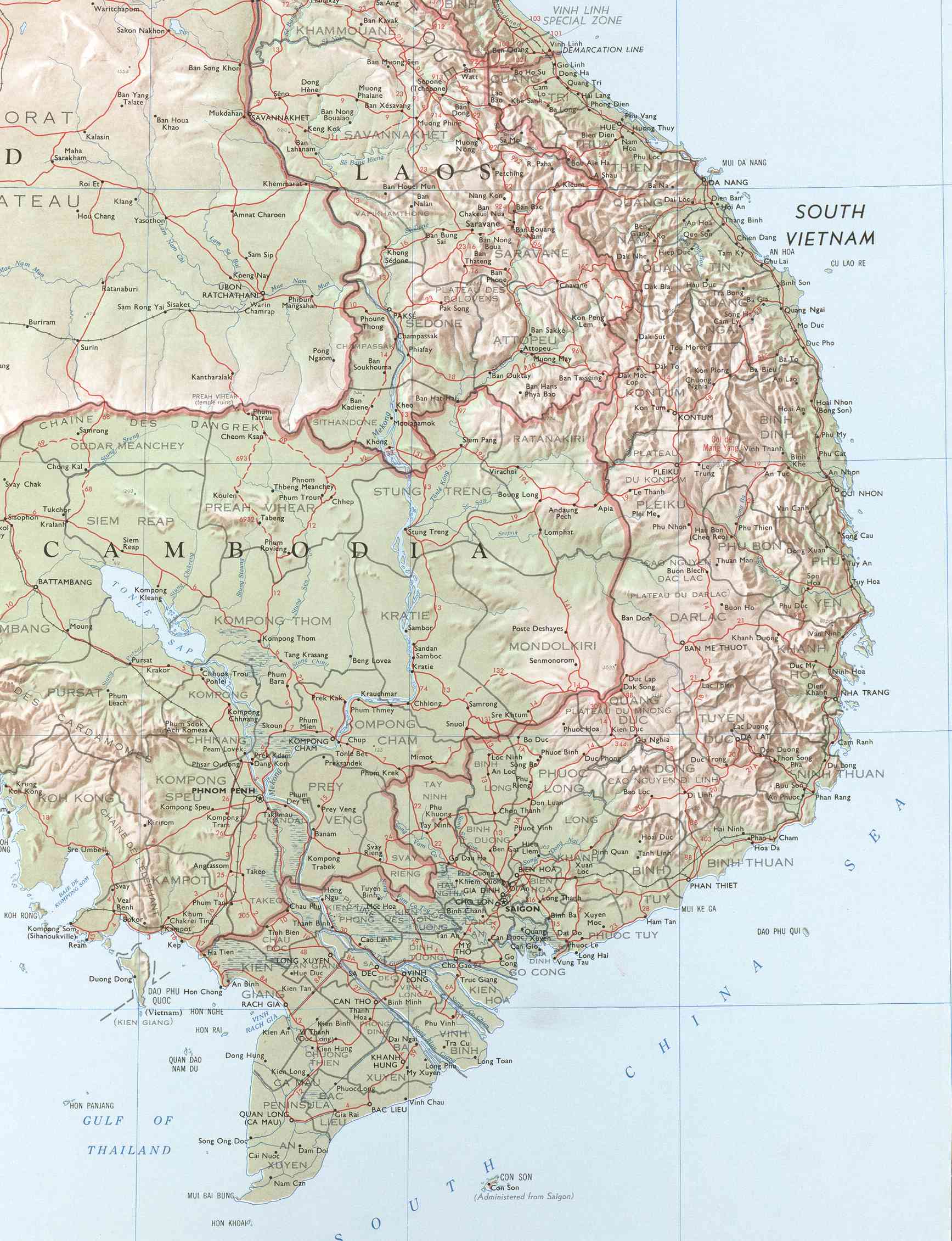 Maps Of Vietnam Map Library Maps Of The World