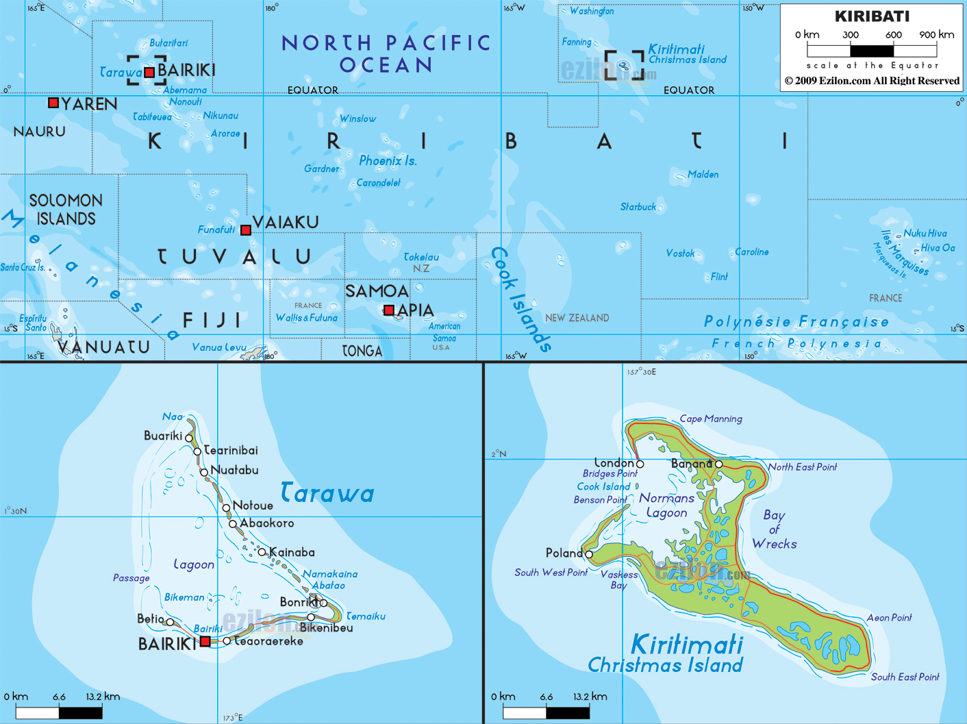 Maps Of Kiribati Map Library Maps Of The World Maps Of Kiribati Map Library Maps Of The World