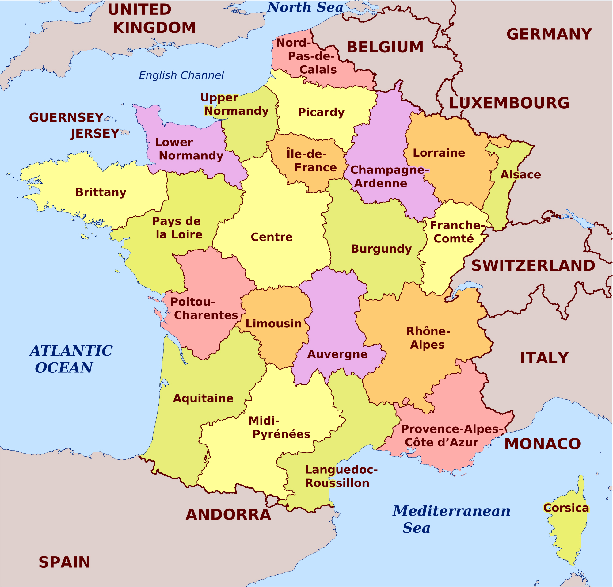 Map Of France In English Oconto County Plat Map Map Of France In English Oconto County Plat Map
