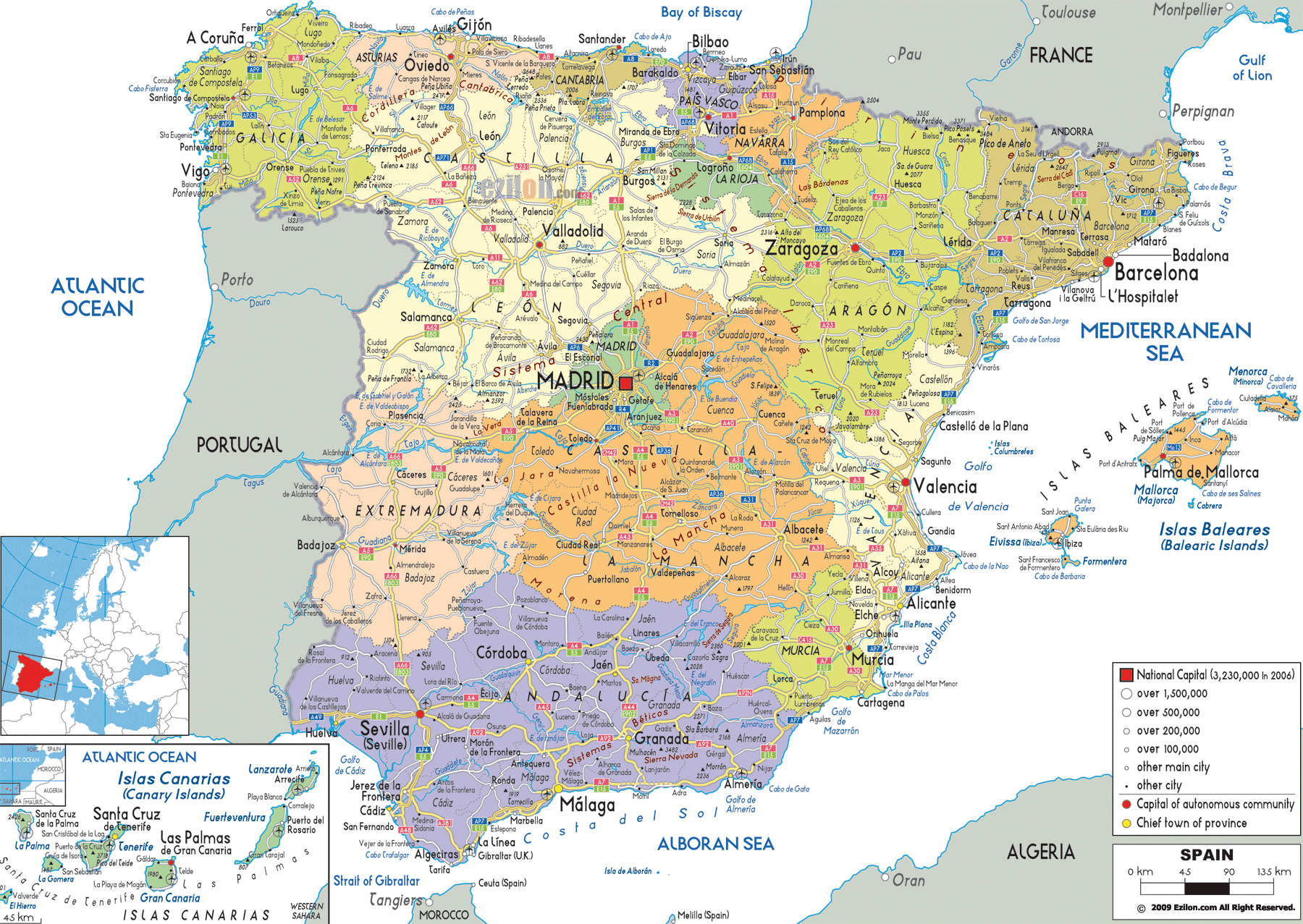 Airports of spain