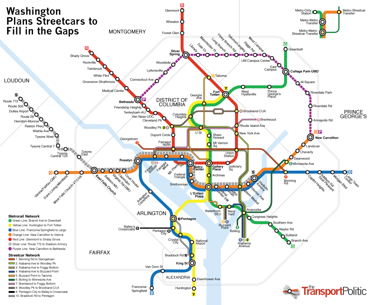 Where can you find Washington, D.C., subway maps?